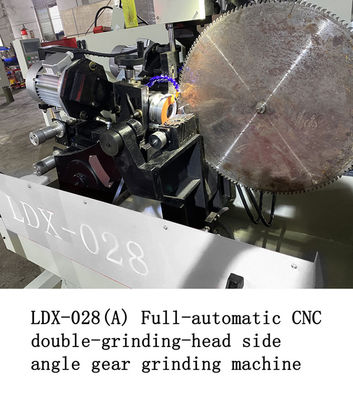 LDX-028A Full Servo CNC Двойная шлифовальная головка боковая TCT шлифовальная машина с лезвием пилы