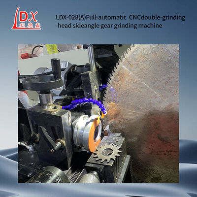 Полная CNC-пиловая лезвие Двойная шлифовальная головка Боковая угловая шлифовальная машина LDX-028A