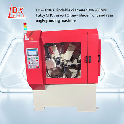LDX-020B Полностью закрытая сервокормная машина CNC TCT для заточки лезвия пилы
