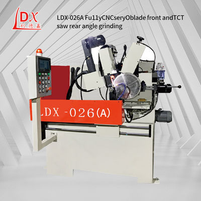 LDX-026A Full CNC Circular Saw Blade Front And Rear Angle Grinding Machine Производители машин для шлифовки переднего и заднего углов