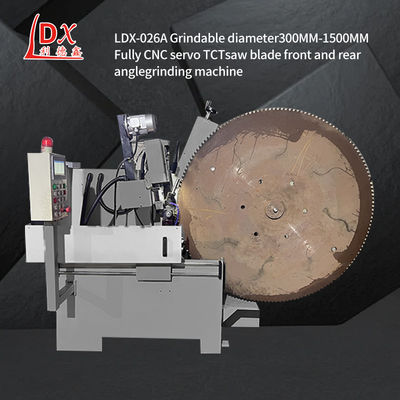 LDX-026A1500MM полная CNC карбидная пила лезвие Передняя и задняя угол шлифовальной машины