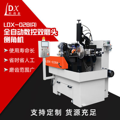 LDX-028A высокоточная сервополная ЦНС круговая пила лезвие двойная голова шлифовки боковая угловая шлифовка