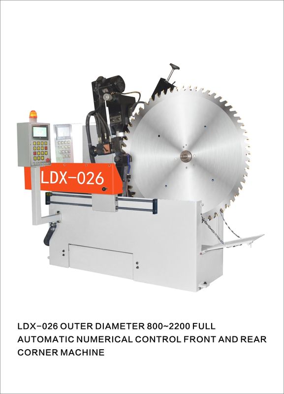 LDX-026 Смельчивый диаметр 800MM-2200MM Большая CNC TCT Круговая пила Смельчивый станок