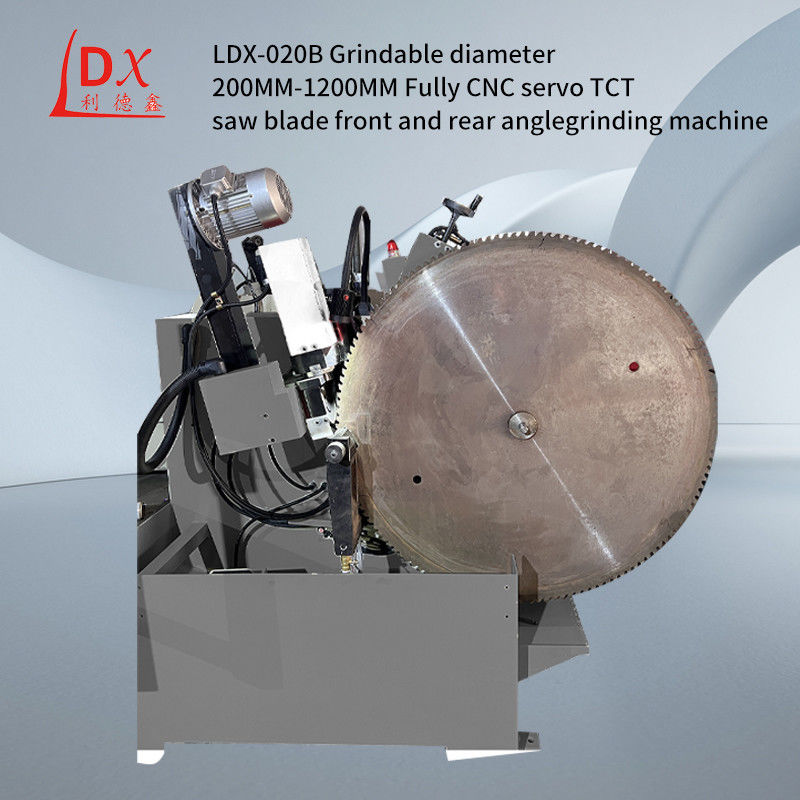 LDX-020B Специальное деревообработка TCT Круговая пила лезвие Передняя и задняя угол шлифовальная машина