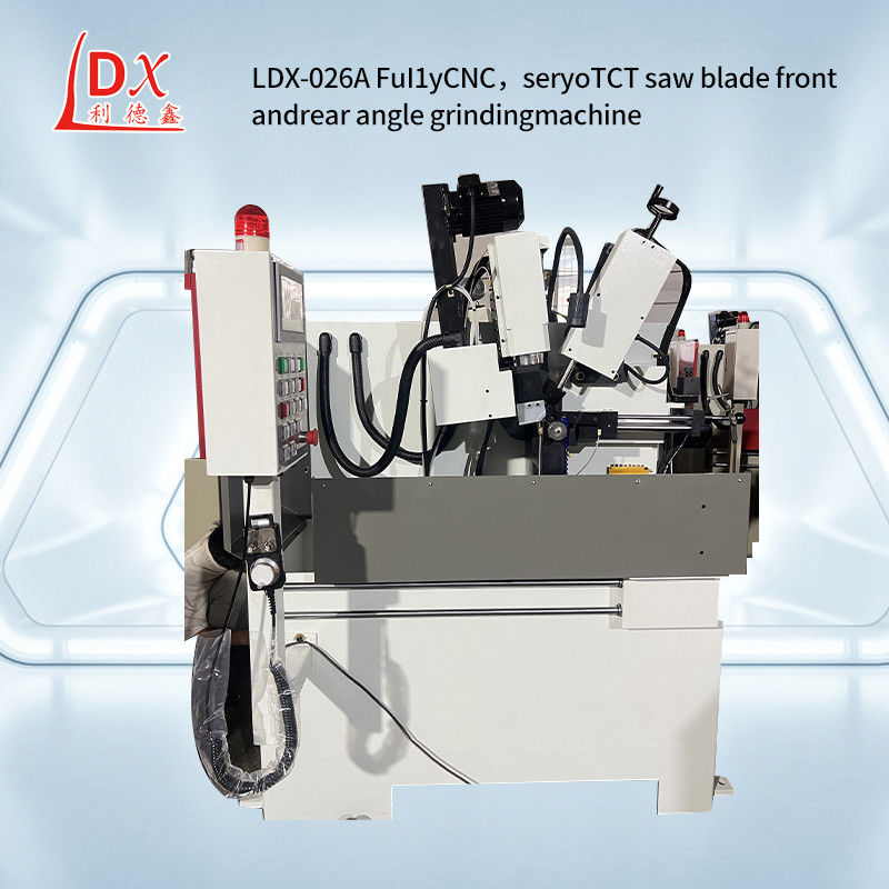 LDX-026A Servo Feed NC TCT Круговая пила передняя и задняя угловая шлифовка