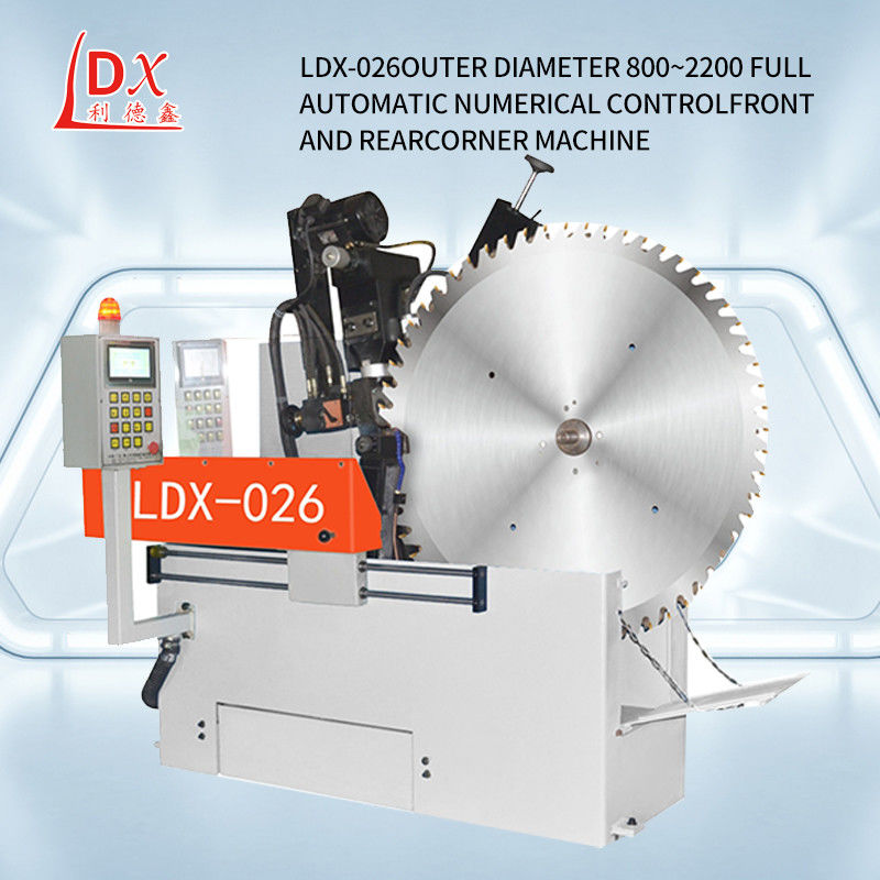 LDX-026 Смельчивый диаметр 800MM-2200MM Большая CNC TCT Круговая пила Смельчивый станок