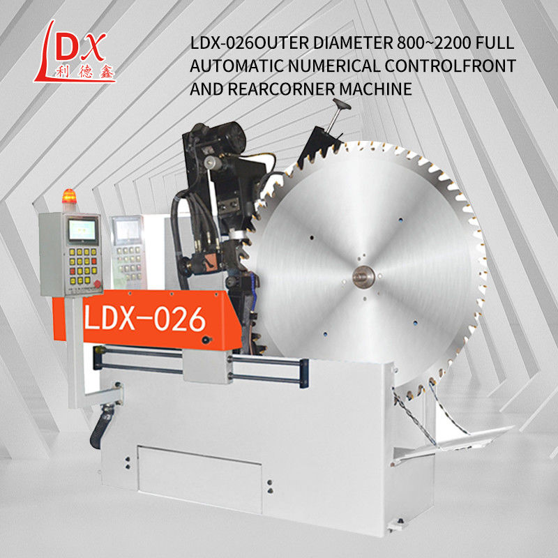 LDX-026 Диаметр шлифовки 500-2200MM Полная CNC Круговая пила Бледное лезвие Передняя и задняя угол шлифовальной машины