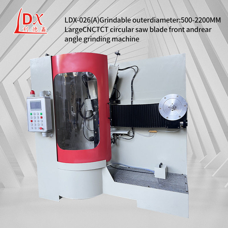 LDX-026A 500-1800MM Диаметр полный CNC сервокормление Круговая пила лезвие редуктора шлифовальной машины