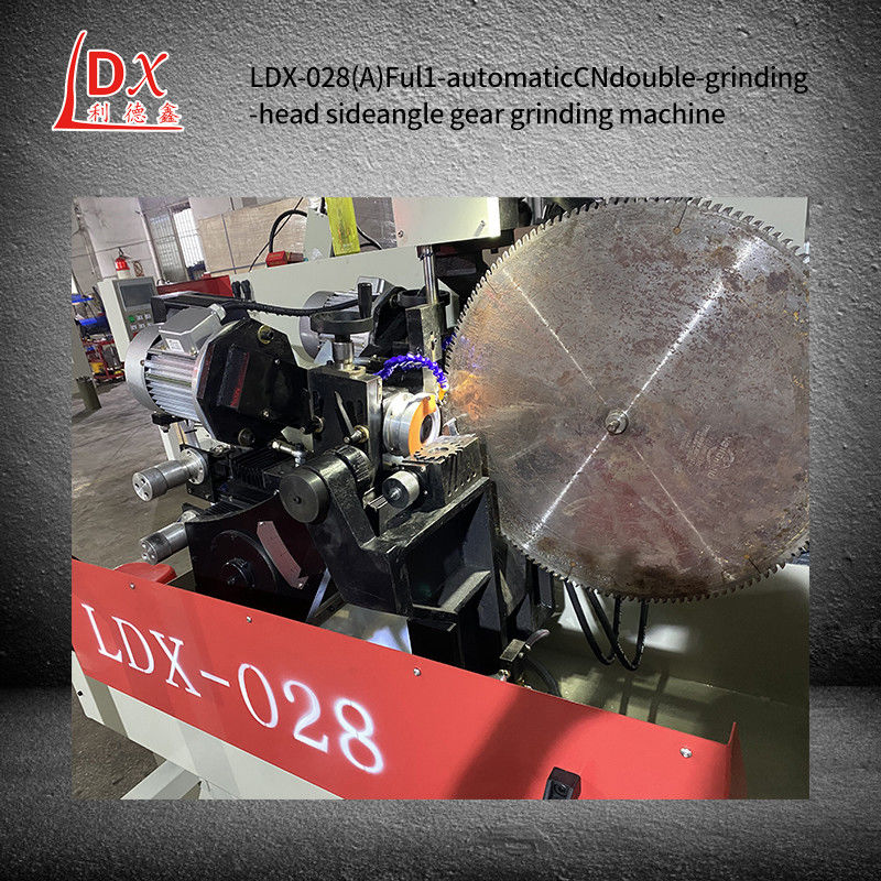 LDX-028A Servo Full CNC Alloy Saw Blade Double Grinding Head Side Grinding Machine (ЛДХ-028А сервоуправляемая полнофункциональная CNC сплавная пиловая лезвия двойная голова для шлифовки сбоку)