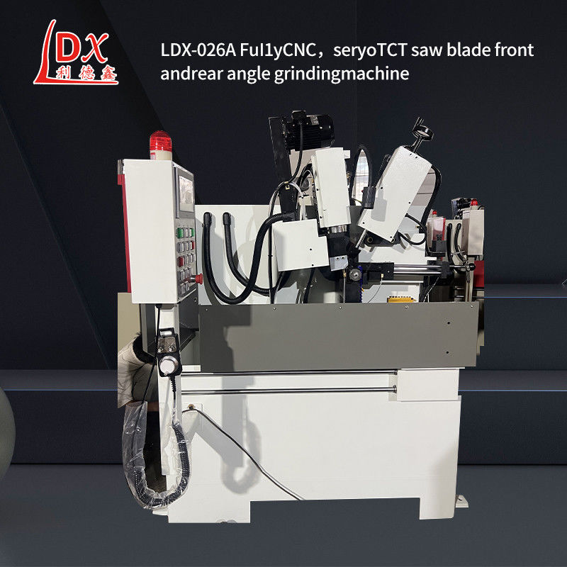 LDX-026A Гуандунская автоматическая круглая пила перед и после угловой шлифовальной машины