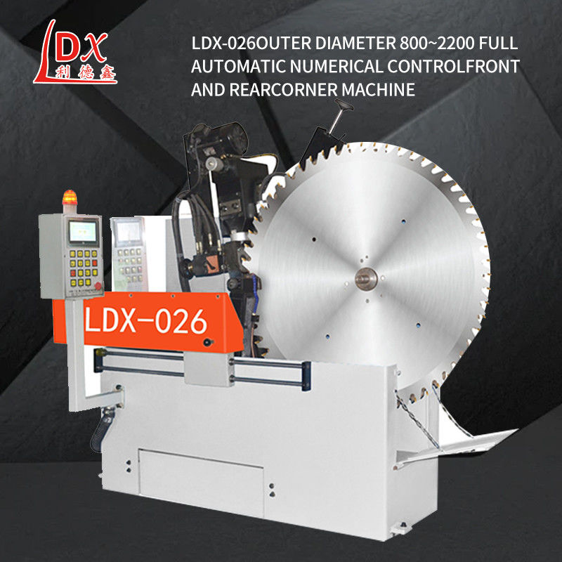 LDX-026A Смесительный диаметр 500-2000MM Серво питание полный CNC Круговая пила лезвие Смеситель