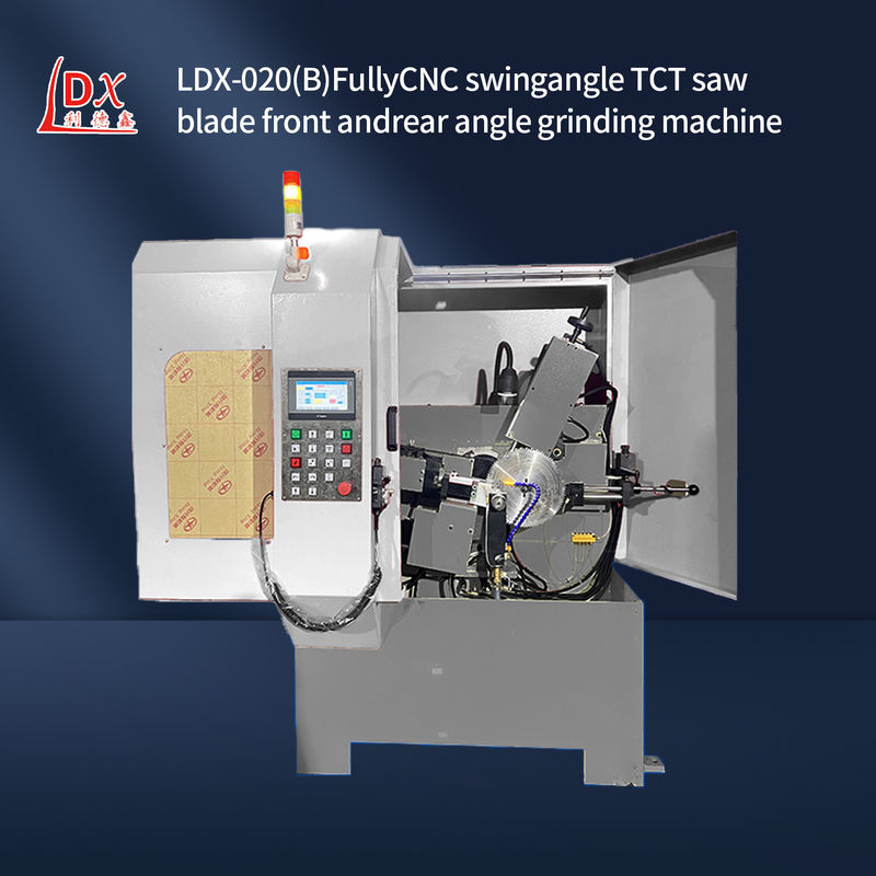 LDX-020B полная CNC сервокорм пила лезвие Передняя и задняя угловая шлифовка