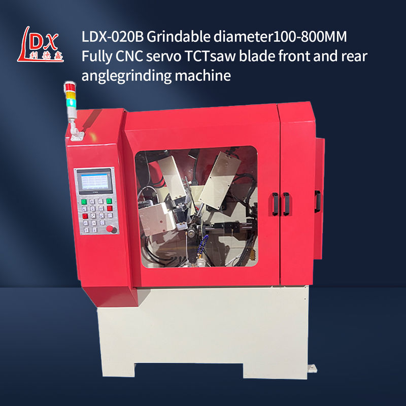 LDX-020B Серво питание полный CNC пиловой лезви передний и задний угол шлифовальной машины