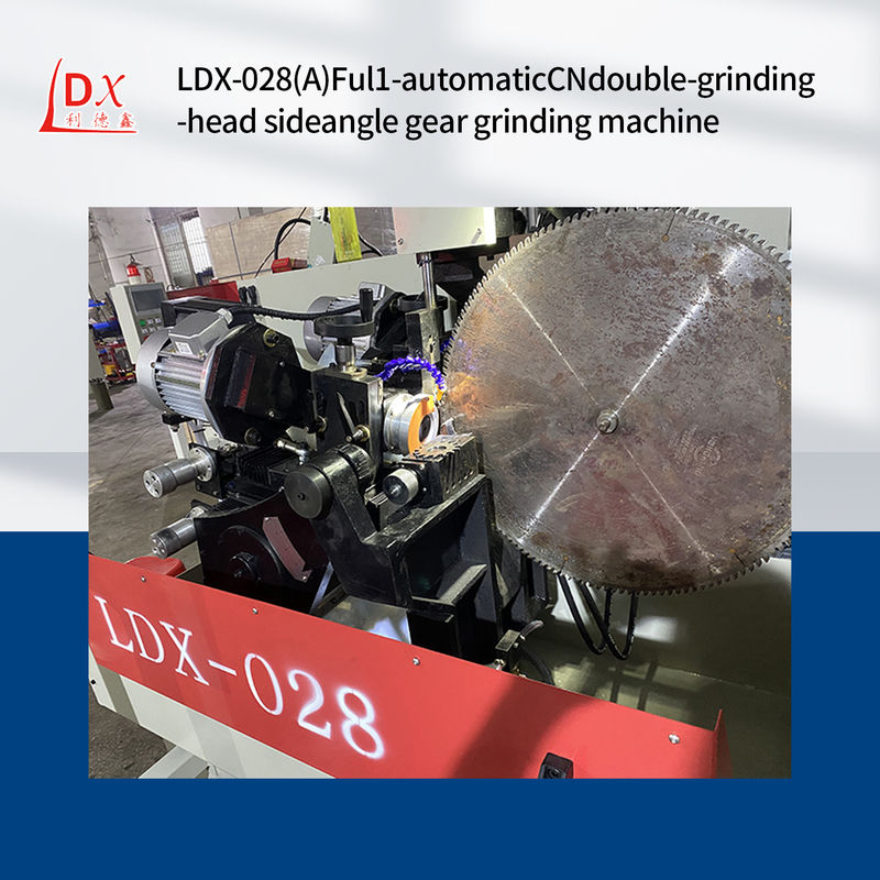 LDX-028A Серво набор инструмента CNC Круговая пила лезвие Двойная голова шлифовки Боковый угол редуктора шлифовальной машины